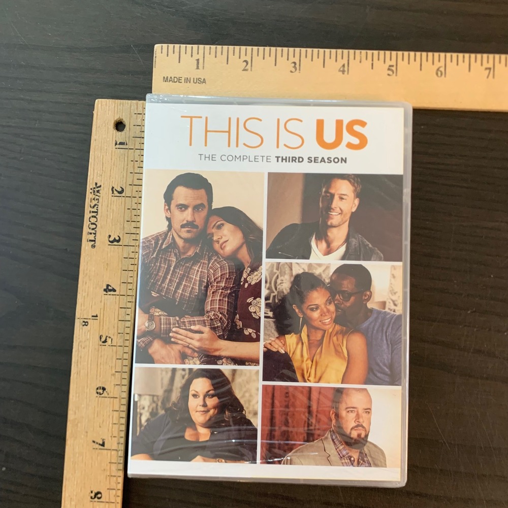 This Is Us The Complete Third Season DVD 5-Disc Set New Sealed 2019 024543622604